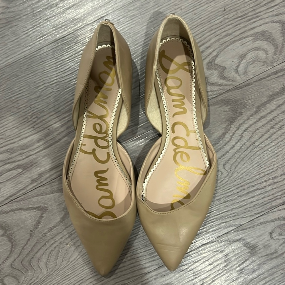 Sam Edelman nude flats